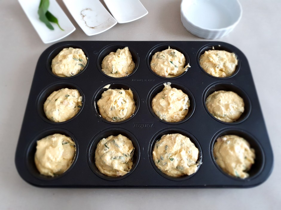 Pikante Bärlauchmuffins