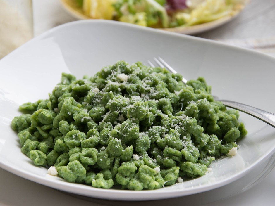 Spinatspätzle
