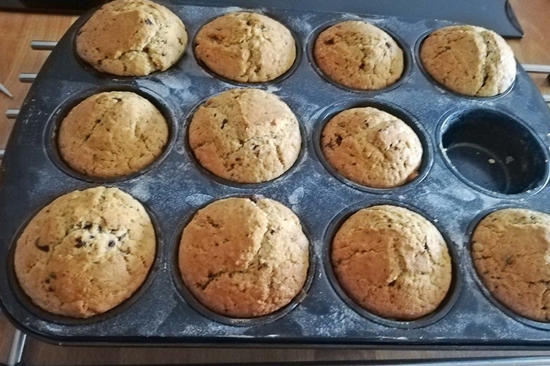 Coca-Cola-Muffins