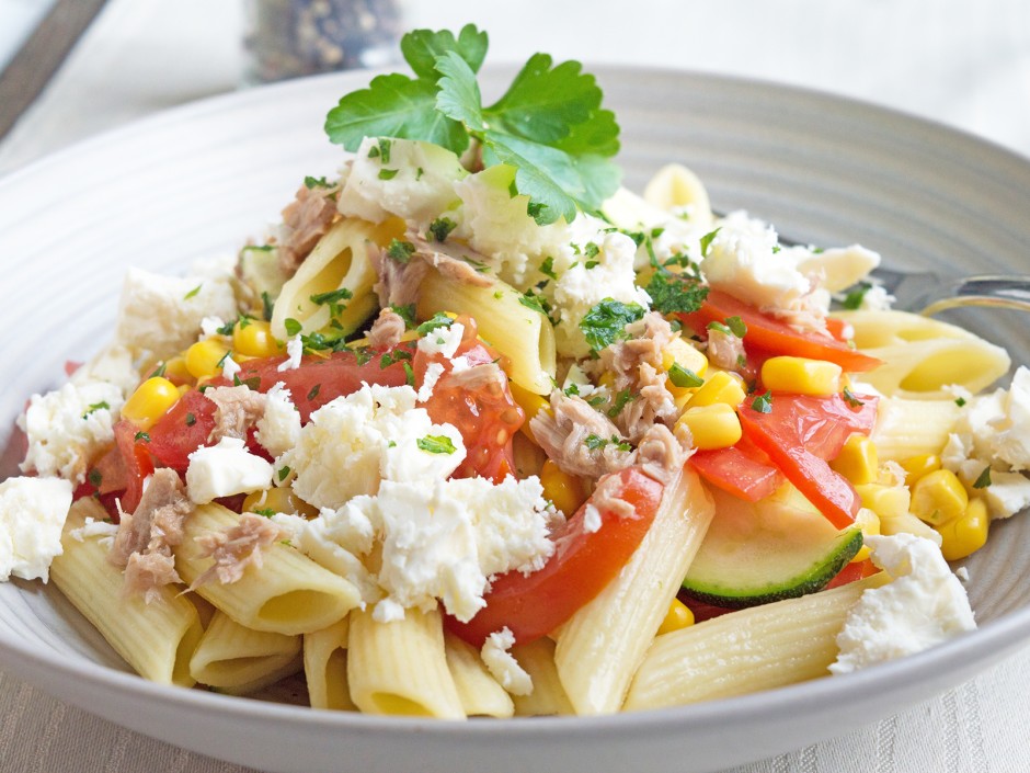Thunfisch-Paradeiserpfanne