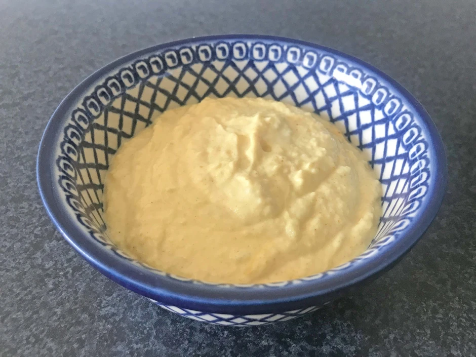 Erdäpfel-Knoblauch-Soße