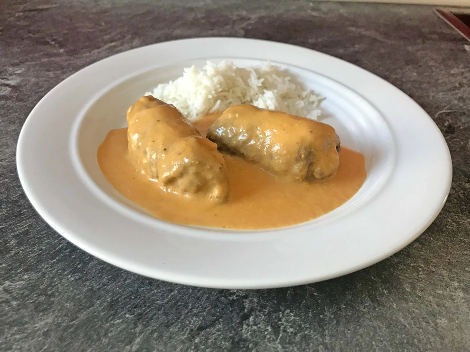 Rouladen in Rahmso&szlig;e