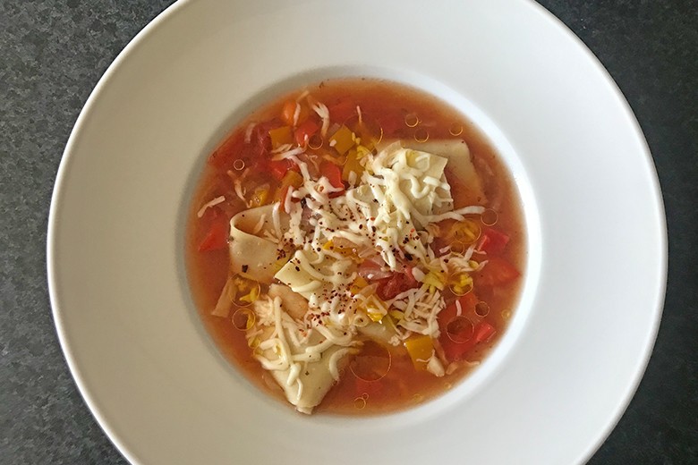 Lasagnesuppe