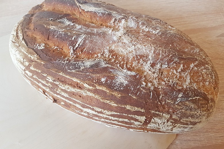 Sauerteig Roggen Mischbrot Hell