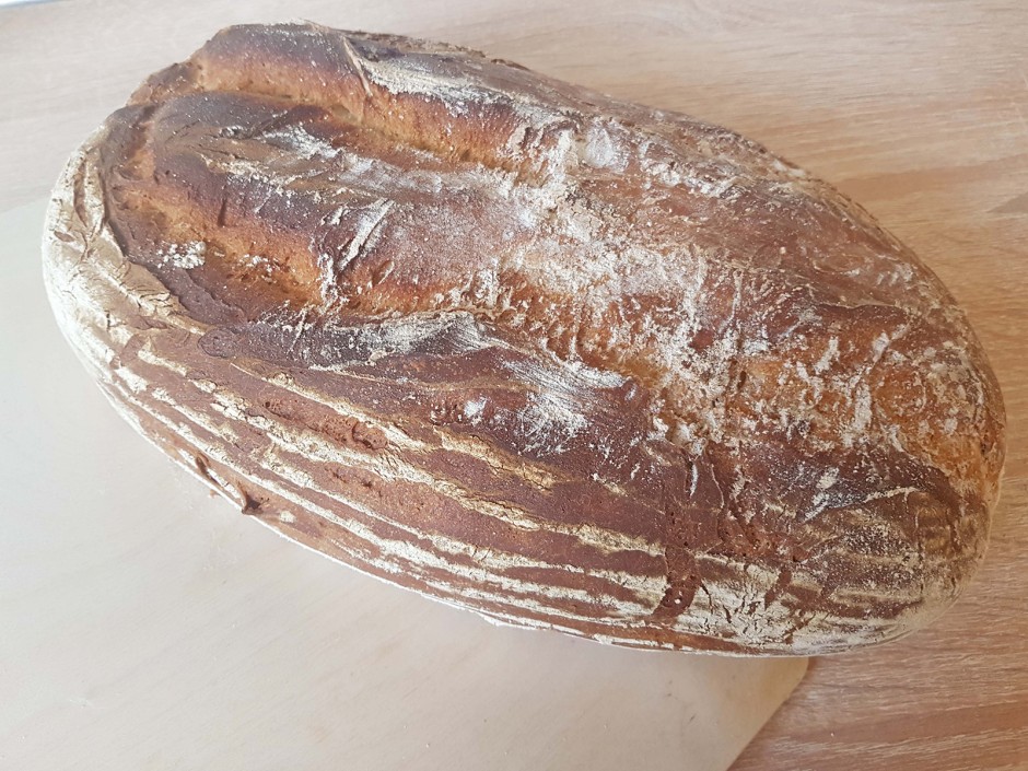 Sauerteig Roggen Mischbrot Hell