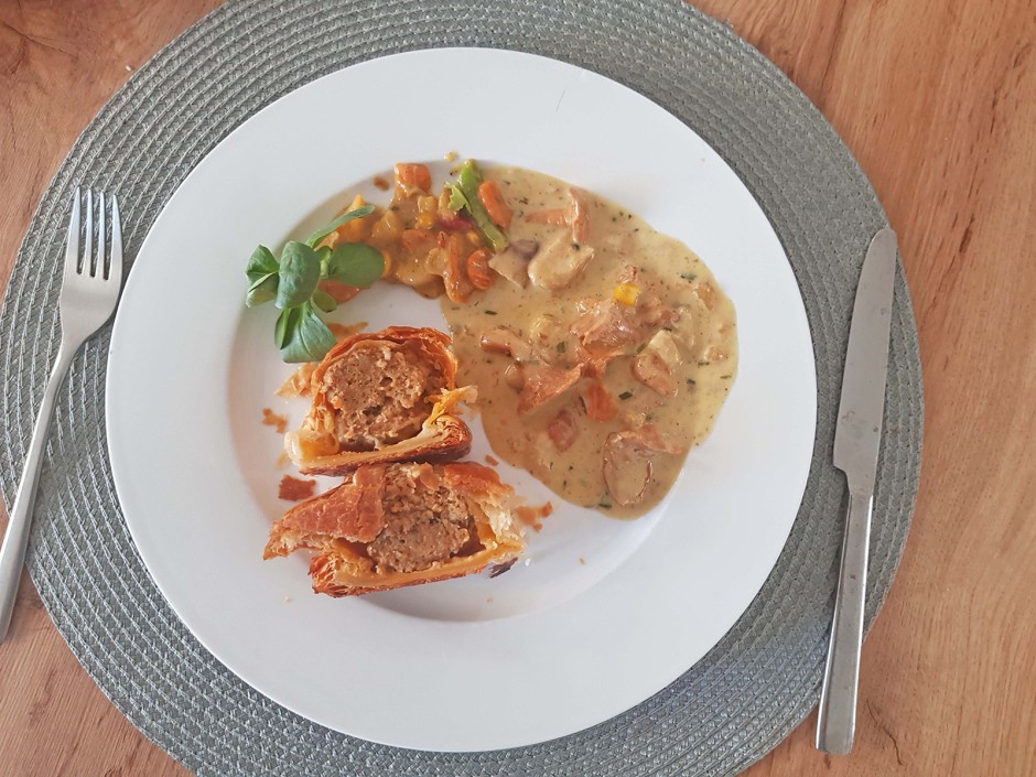 Fleischstrudel