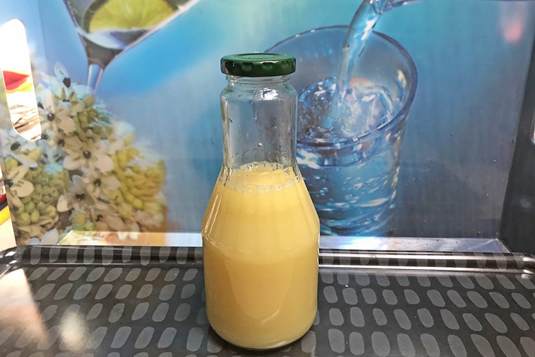 Frischer Ingwersirup