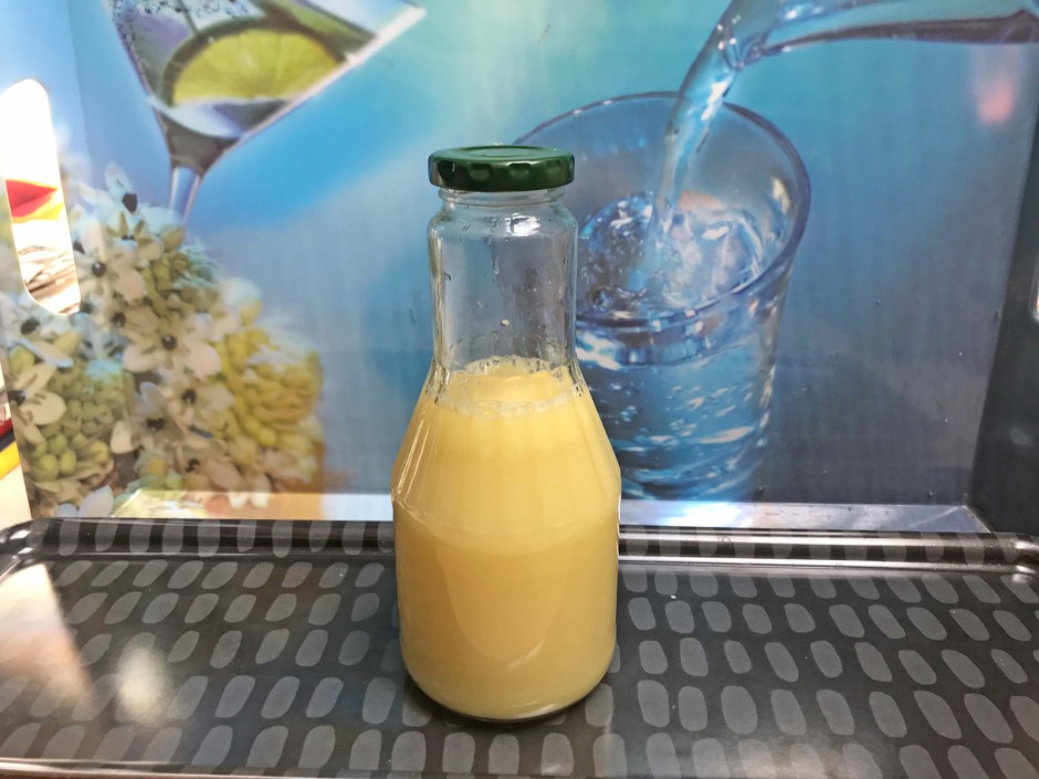 Frischer Ingwersirup
