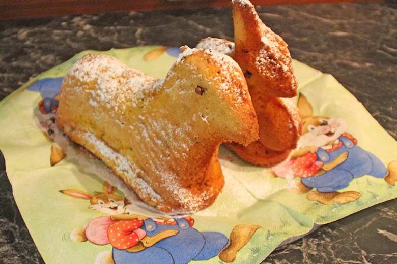 Osterlamm und Osterhase
