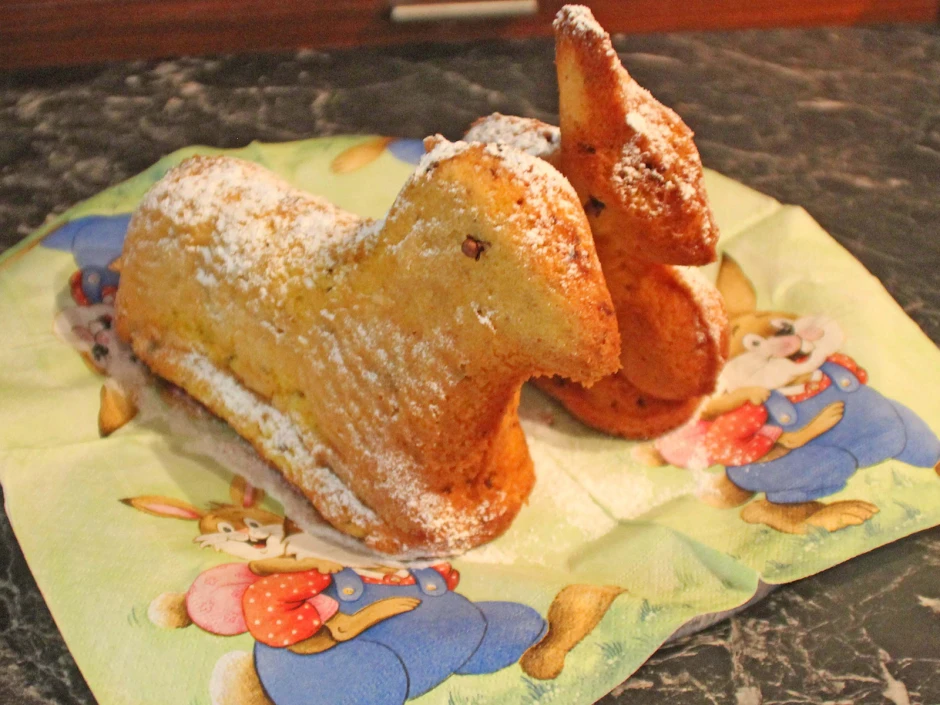 Osterlamm und Osterhase