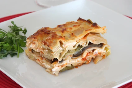 Auberginen - Zucchini - Lasagne