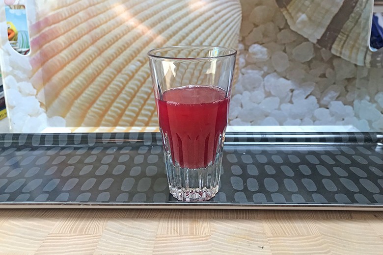 Cranberry-Ingwer-Shot