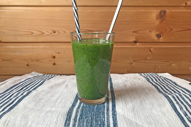Kiwi-Brennnessel-Smoothie
