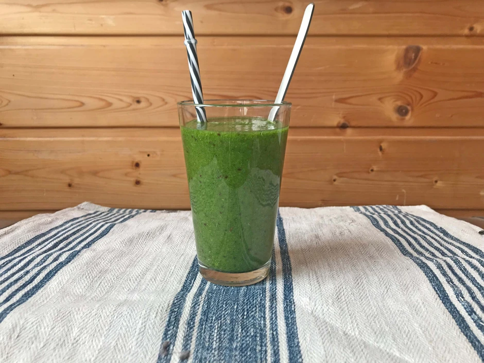 Kiwi-Brennnessel-Smoothie