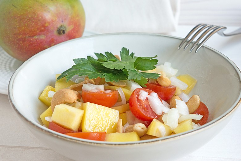 Scharfer Mango - Salat