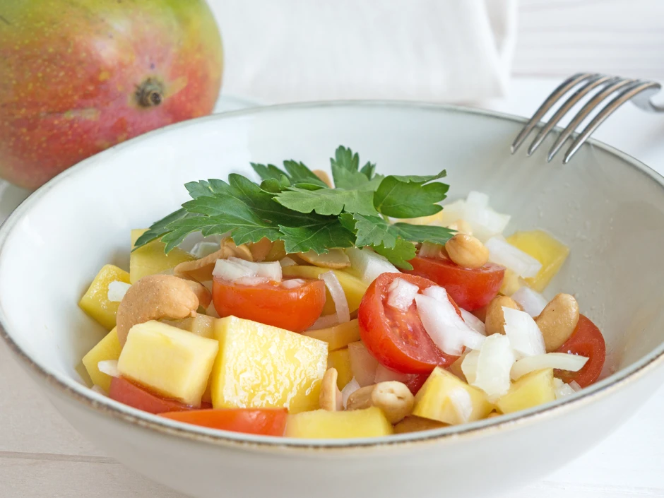 Scharfer Mango - Salat