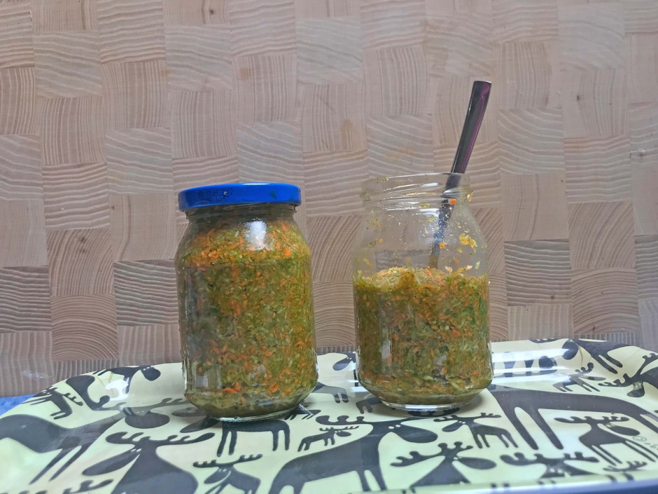 Gemüsesuppenwürze mit Bärlauch