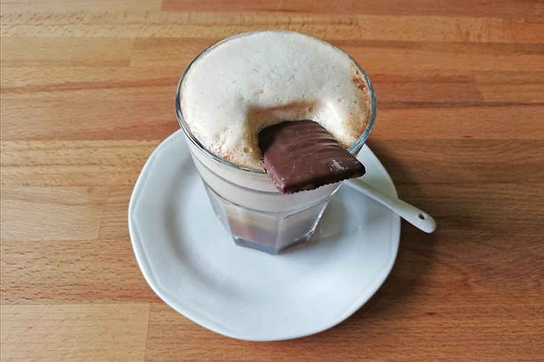 After eight coffee