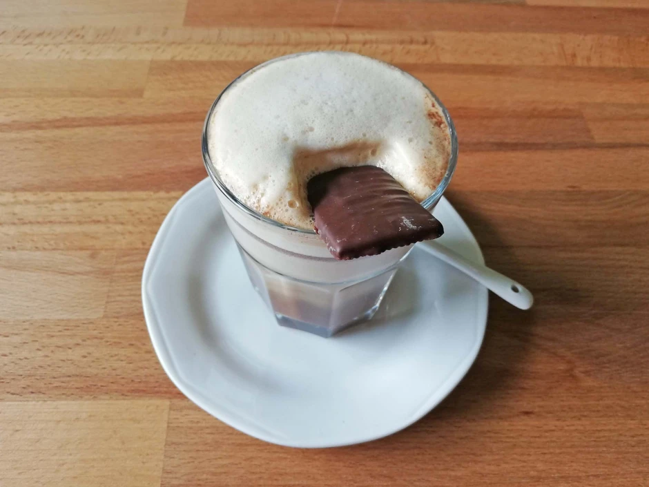 After eight coffee