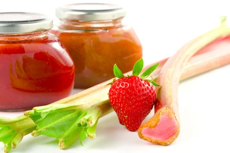 Erdbeer-Rhabarber-Marmelade