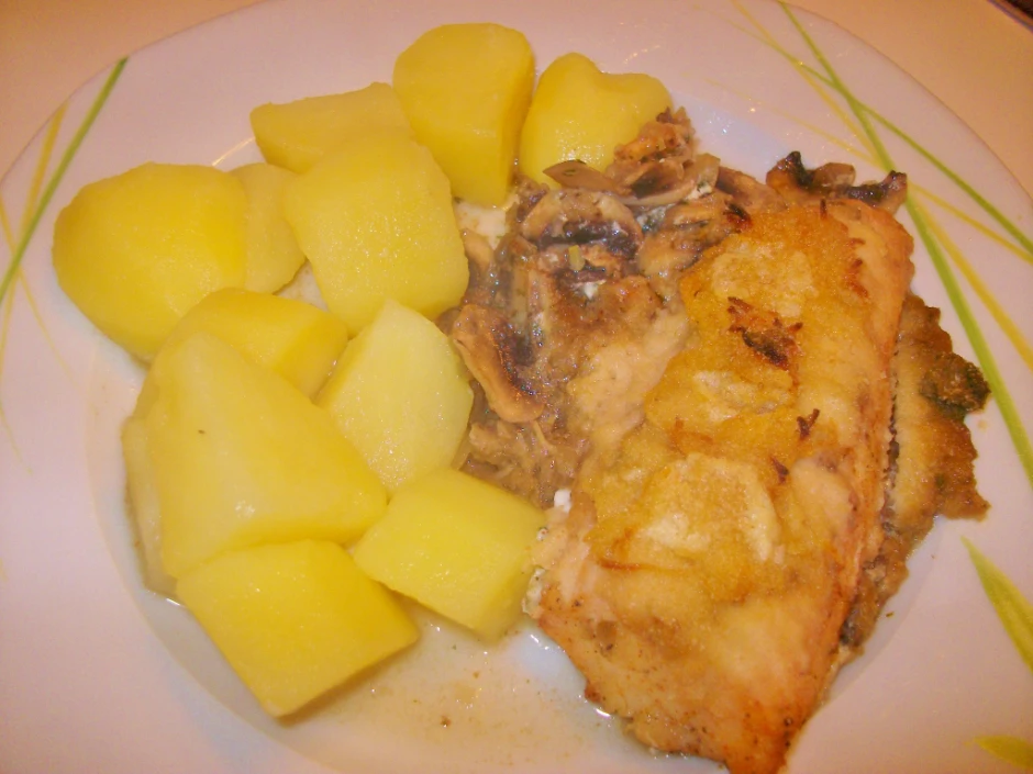 Kabeljau mit Kren überbacken