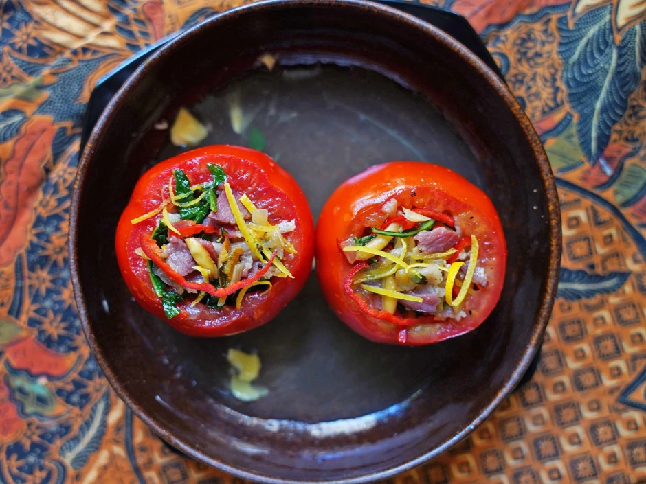 Gef&uuml;llte Tomaten