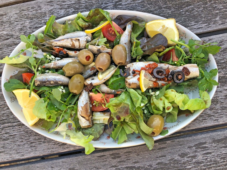 Marinierte Sardinen mit Zitrone