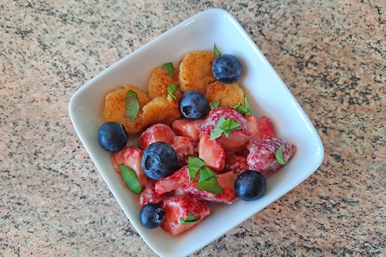 Obstdessert