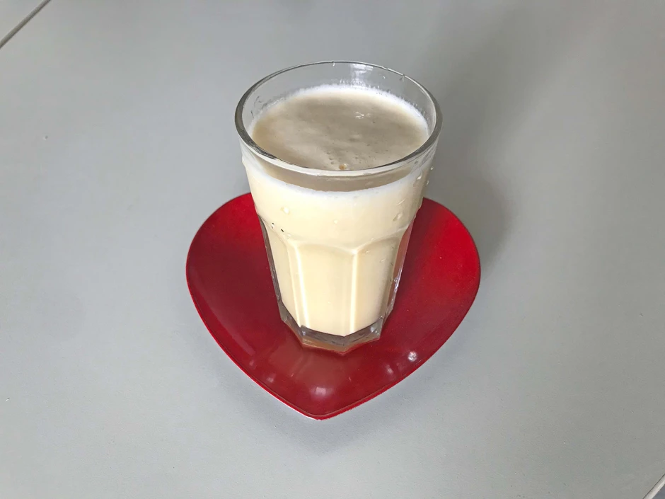 Orangenmilch