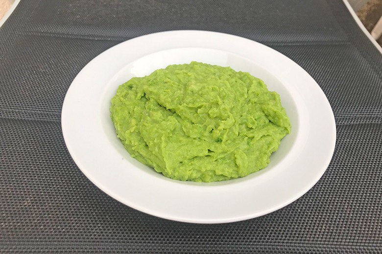 Erbsenpüree