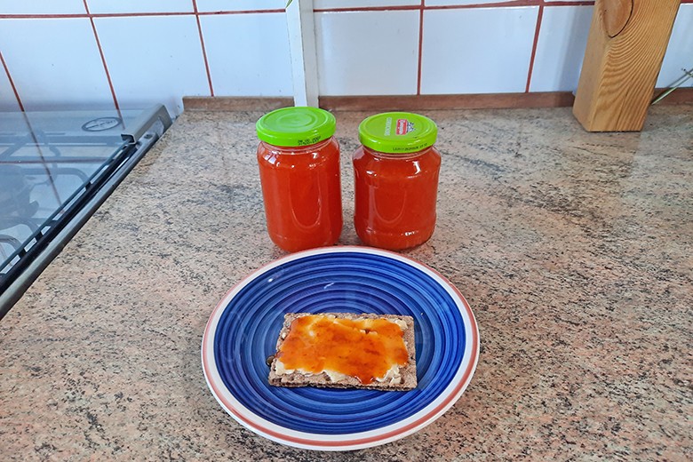 Paprika-Orangen-Marmelade