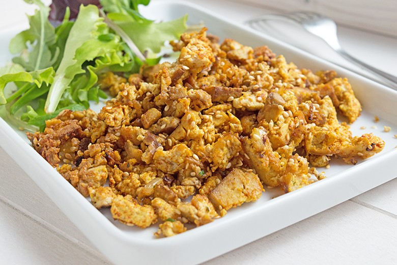 Tofu-Speise
