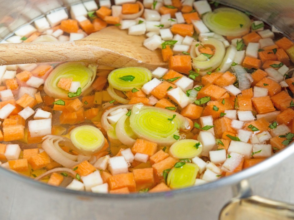 Zero Waste Gemüsesuppe