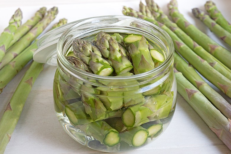 Fermentierter Spargel
