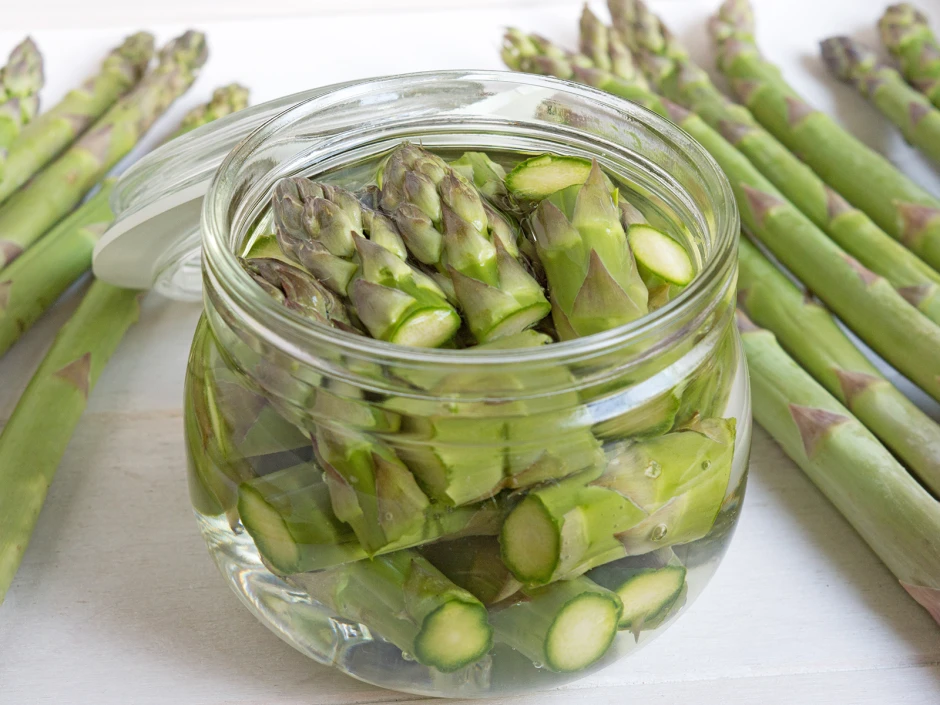 Fermentierter Spargel