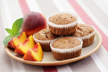 Pfirsich-Kokos Muffins