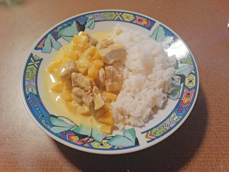 Schweinefilet in Mangosauce
