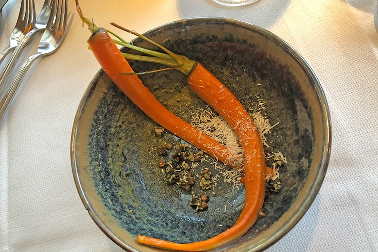 Karamellisierte Bundkarotten
