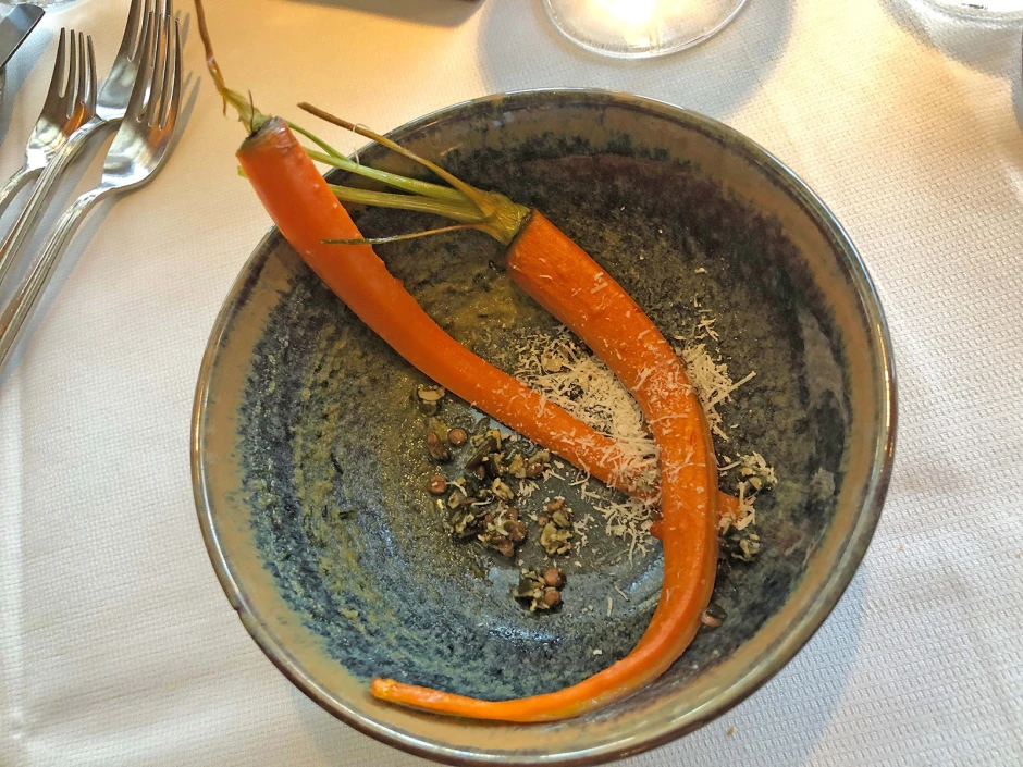 Karamellisierte Bundkarotten