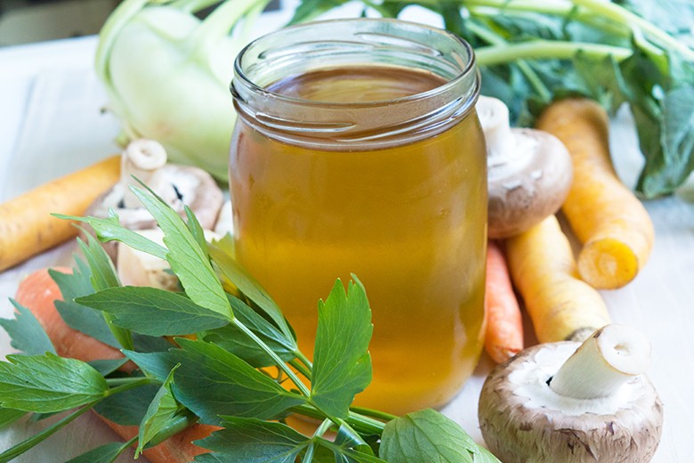 Zero Waste Gemüse Fond