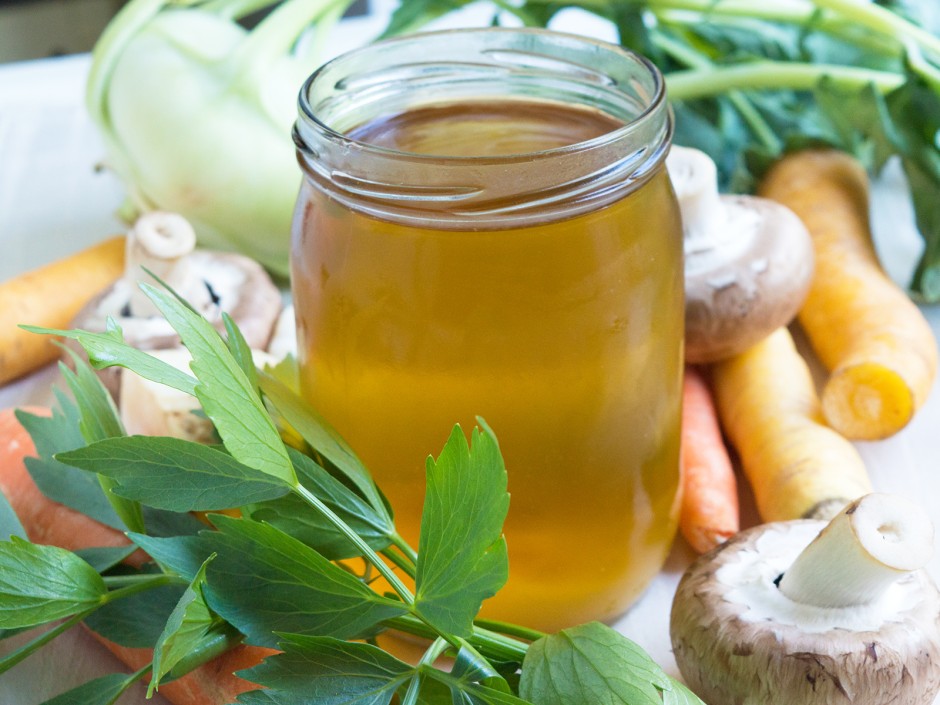 Zero Waste Gemüse Fond