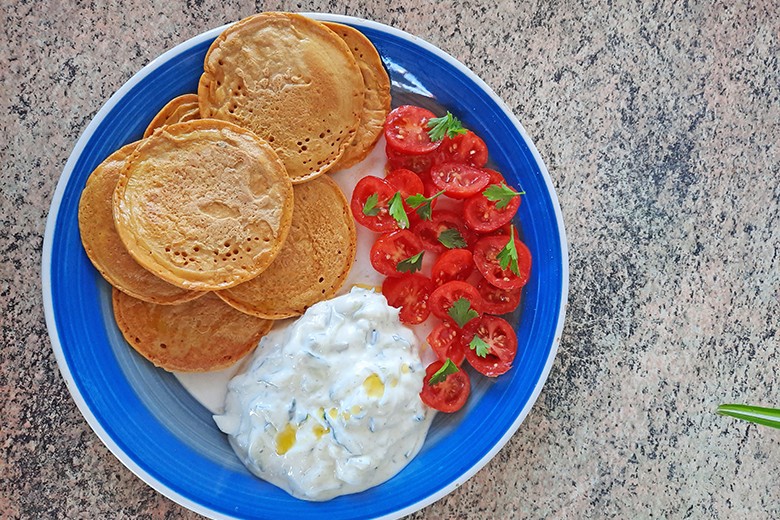 Eiweißreiche Pancakes