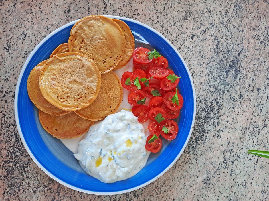 Eiweißreiche Pancakes