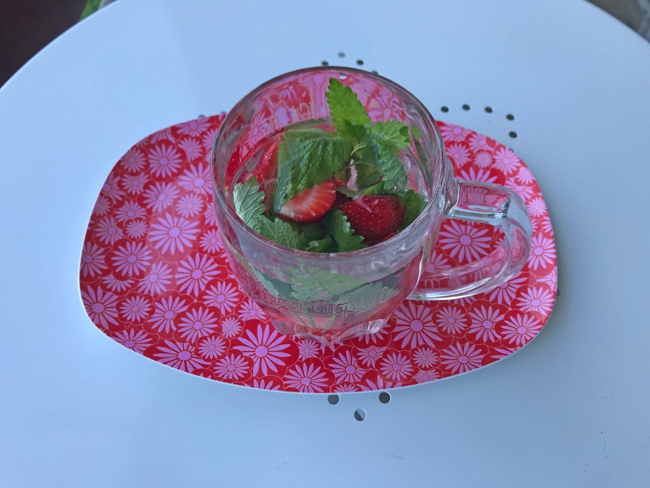 Erdbeerwasser