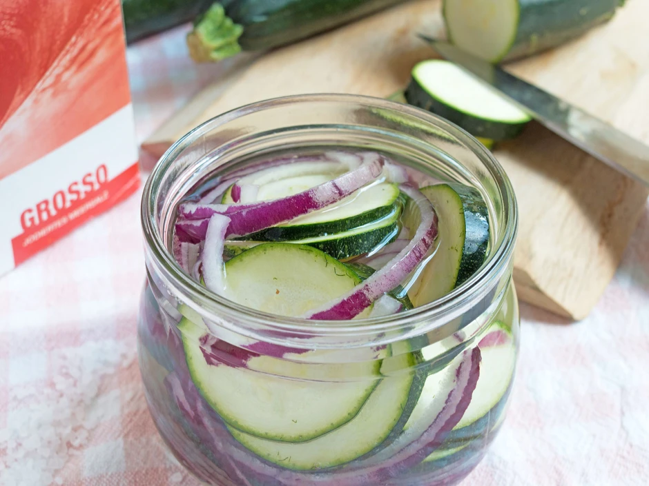 Zucchini fermentieren