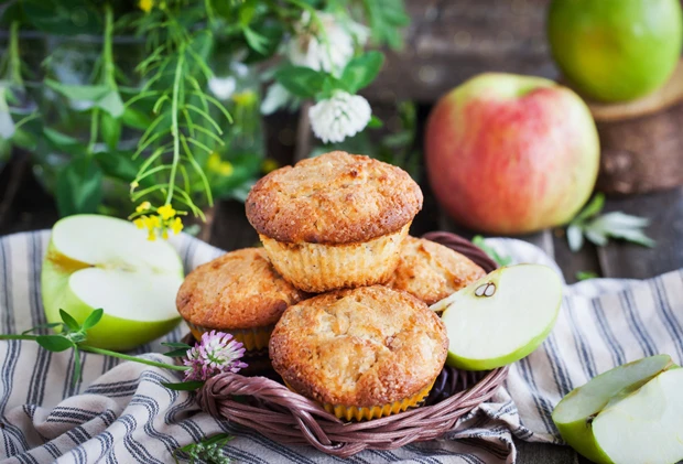 Apfel-Muffins