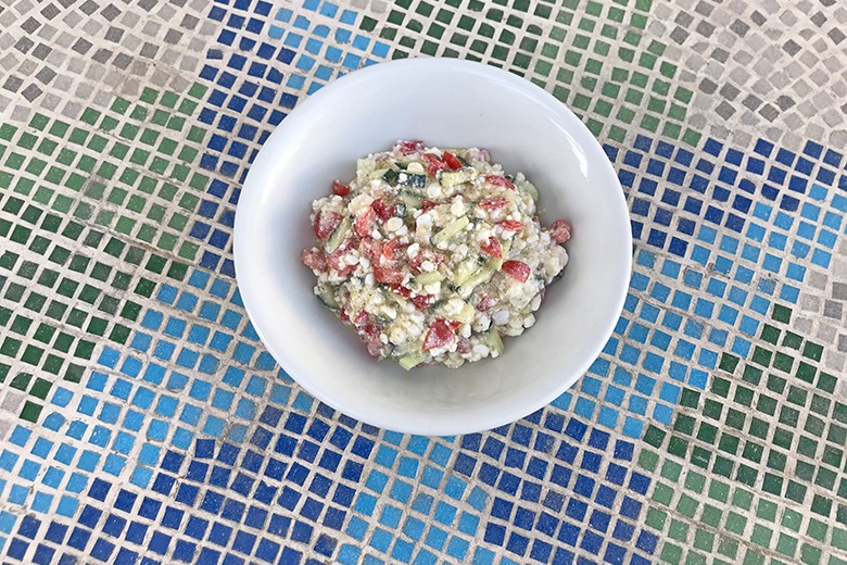 Hüttenkäsesalat