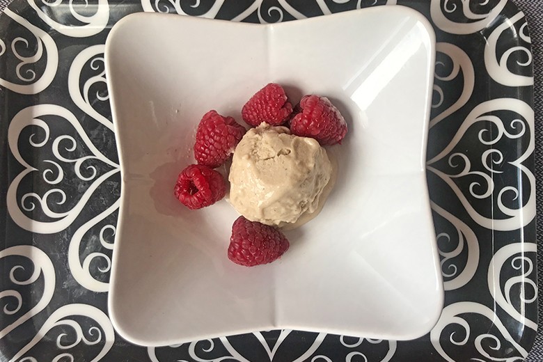 Vanille-Bananen-Eis