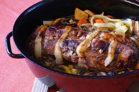 Wildschweinbraten