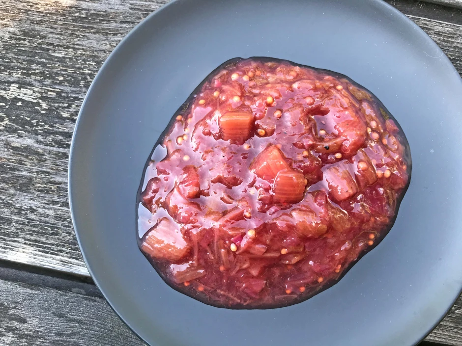 Rhabarber Chutney